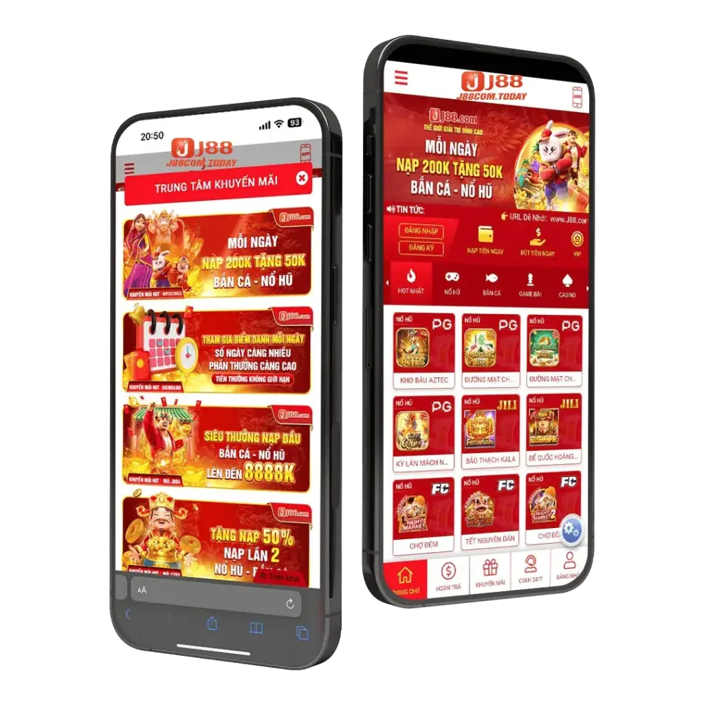 Giao diện tải game88 thân thiện trên di động